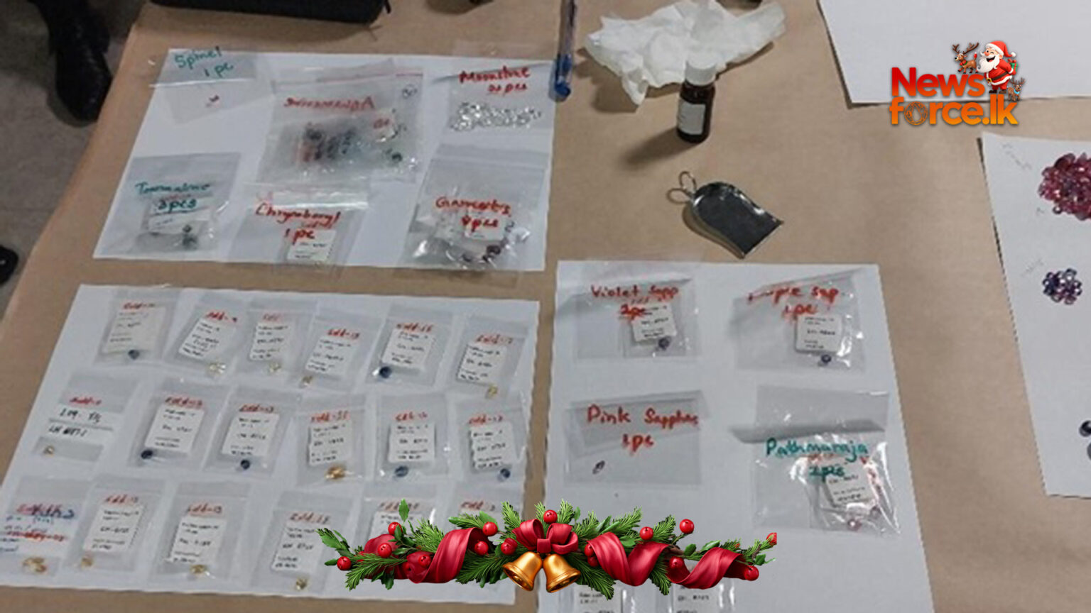 ගුදමාර්ගයේත් ගමන් මල්ලෙත් මැණික් තොගයක් හංගාගෙන චීනෙට පන්නංන හැදුව මැණික් ව්යාපාරිකයෝ