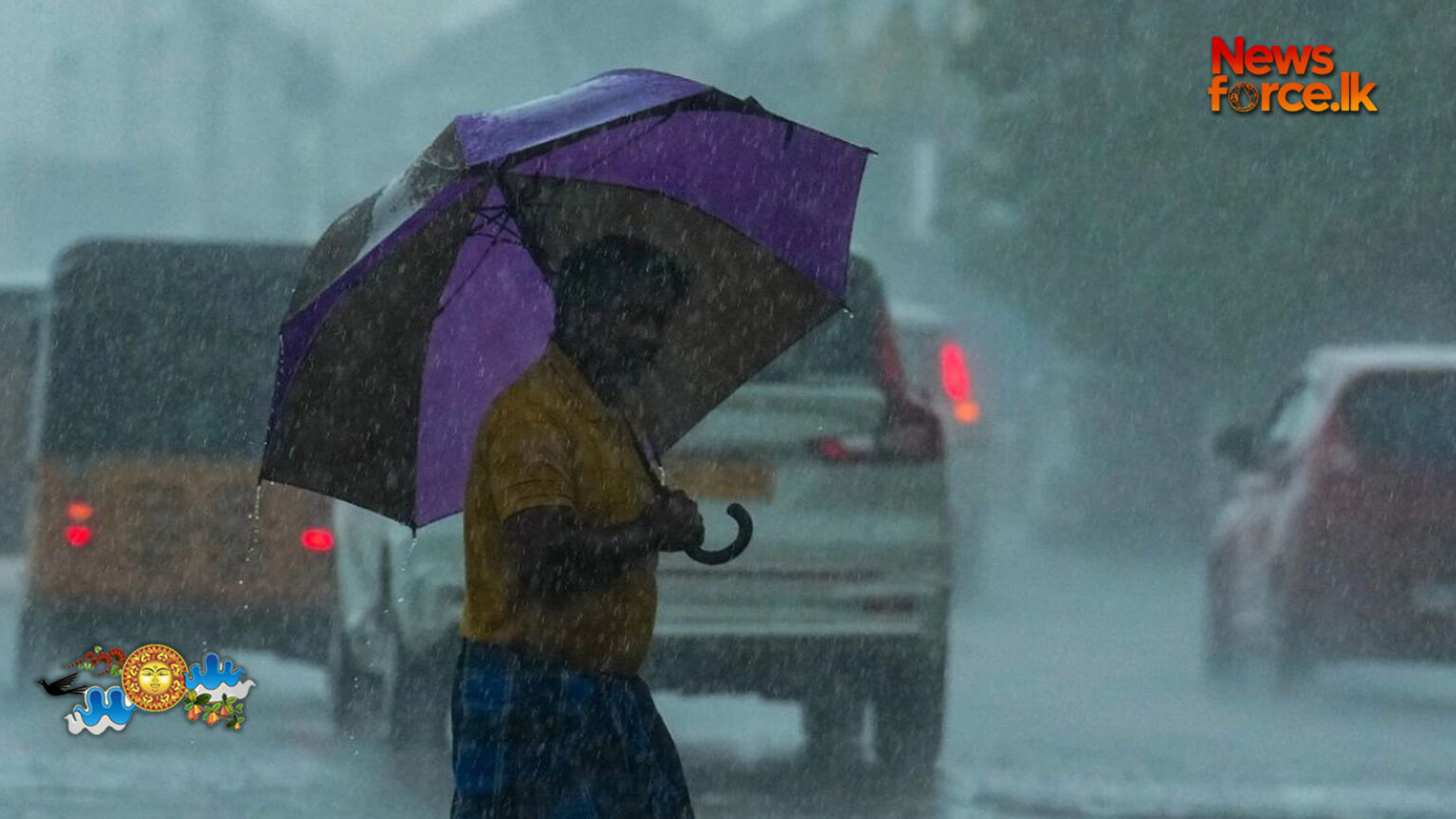 ප්රදේශ කිහිපයකට සවස ගිගුරුම් සහිත වැසි