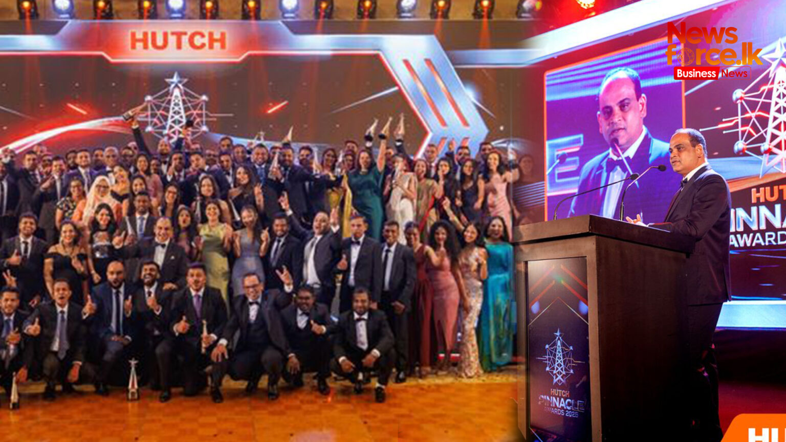 සාමූහිකත්වය සහ ආයතනික විශිෂ්ටත්වය අගයමින් HUTCH Pinnacle සම්මාන උළෙල පවත්වයි
