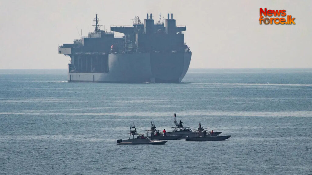 ඉරාන අනතුරු ඇඟවීමෙන් පසු හෝර්මූස් සමුද්ර සන්ධියේ ඇමරිකා නෞකාව පසුබසී