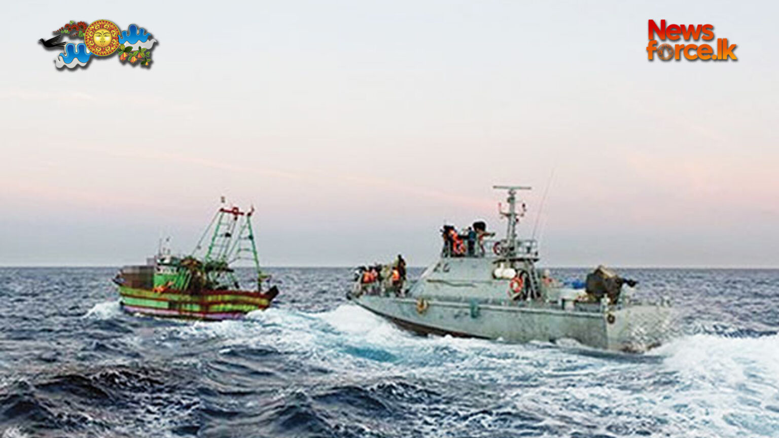 අනවසරෙන් ශ්රී ලංකා මුහුදු සීමාවට ඇතුළු වූ ඉන්දීය ධීවරයින් 4ක් අත්අඩංගුවට.
