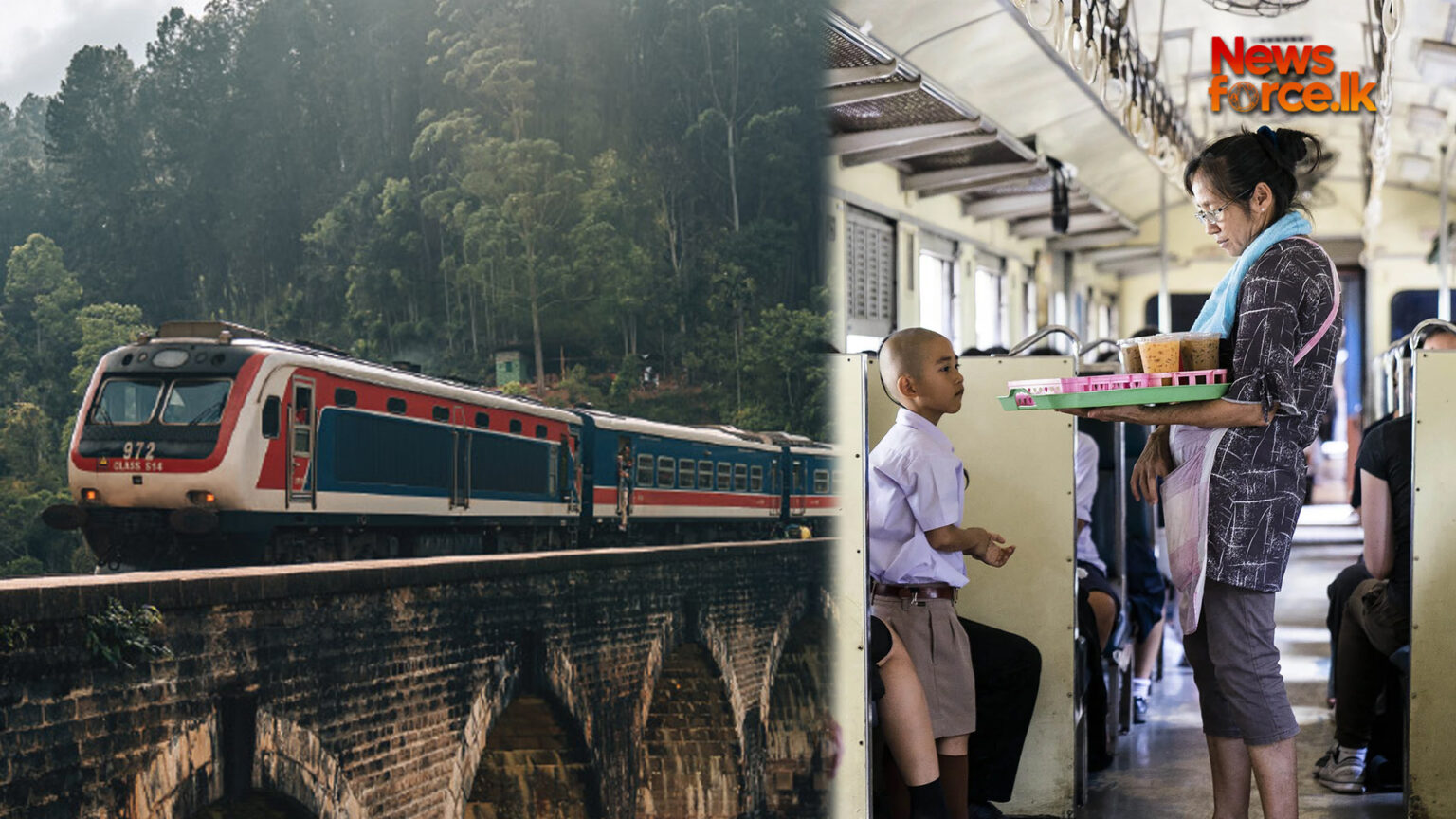 දුම්රියවල වැඩි මිලට භාණ්ඩ අලෙවි කළ වෙළඳුන්ට වැඩවරදී