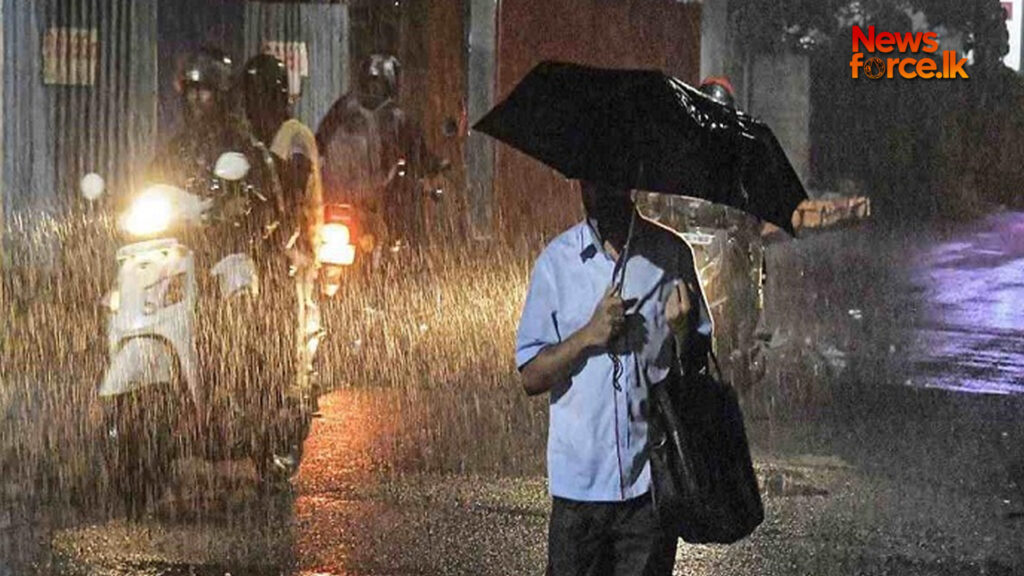 අඩු පීඩන කලාපය ක්රමයෙන් දුර්වල වෙමින් පවතී.පලාත් කිහිපයකට සවස් කාලයේ වැසි