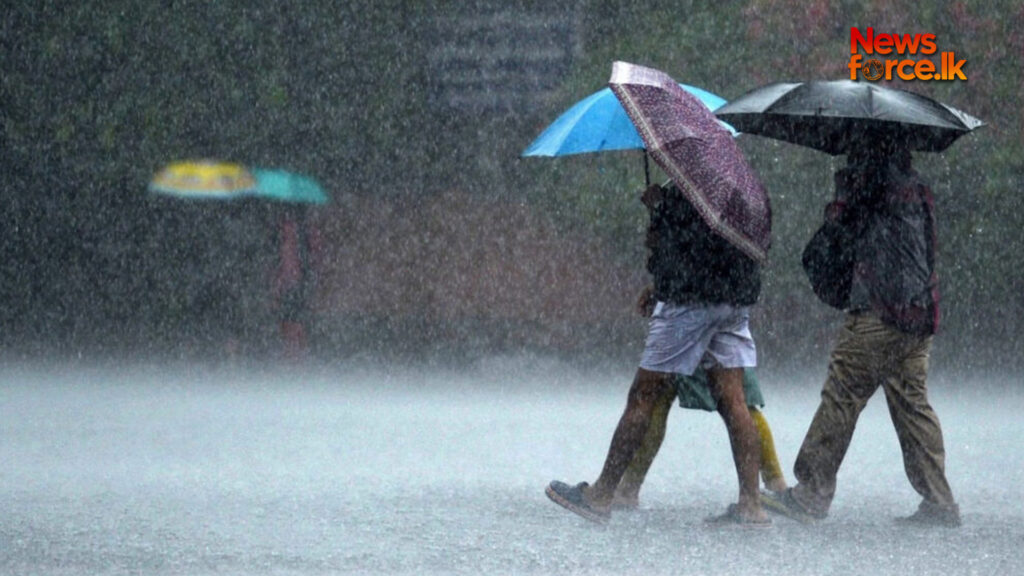 නිරිත දිග මෝසම ක්රමයෙන් ස්ථාපිත වෙයි ප්රදේශ කිහිපයකට තද වැසි