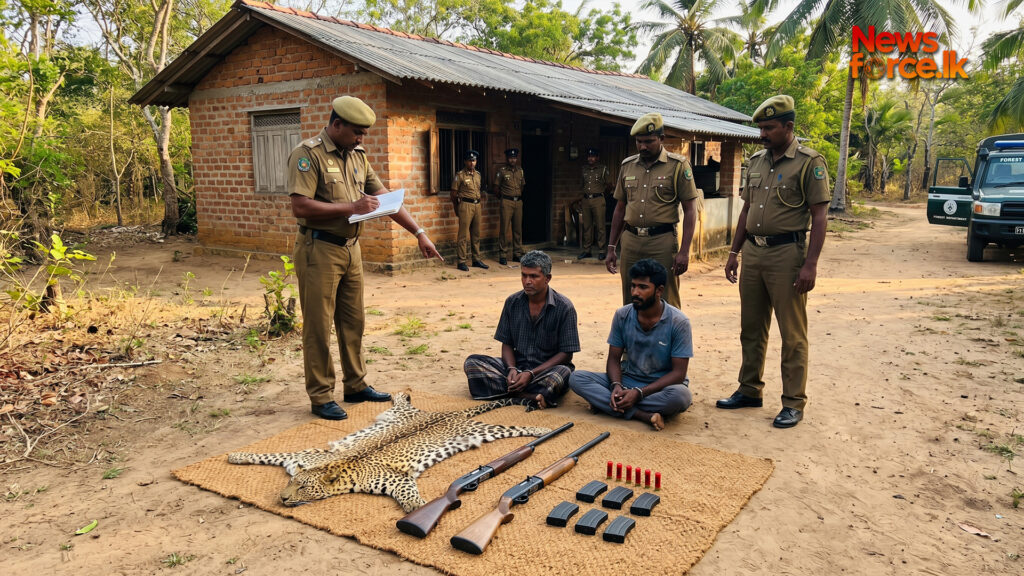 ගිනිඅවි පතරොම් සහ තවත් දෑ සමඟ දෙදෙනෙකු අත්අඩංගුවට