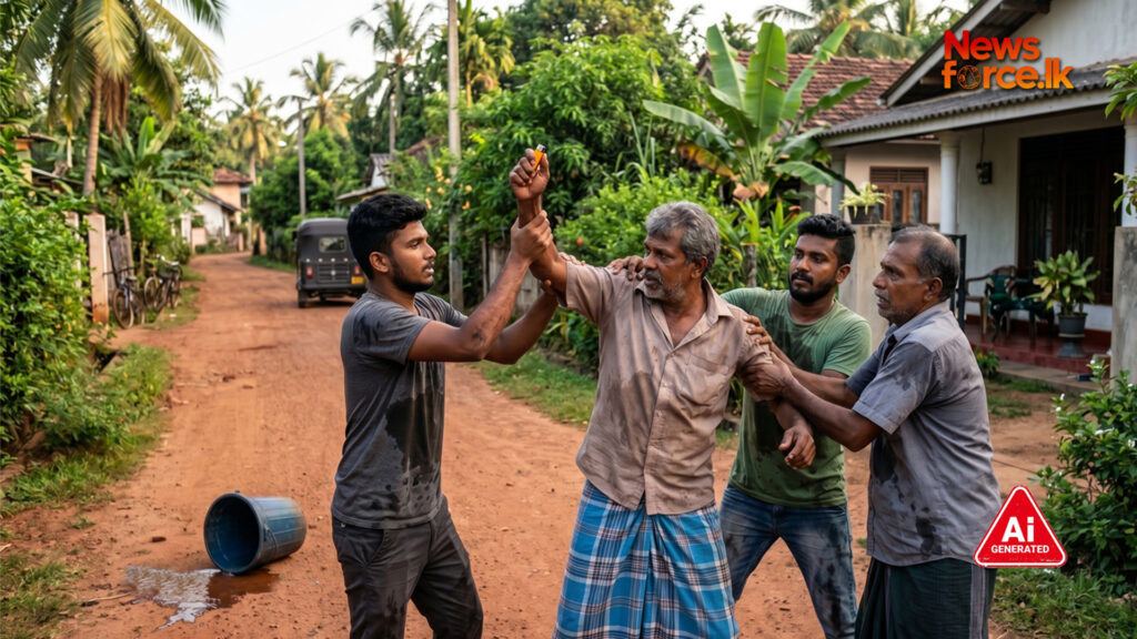 දුර දිග බහින්බස් වීම ගුටි බැට හුවමාරුවක් වෙලා අවසානෙදි පෙට්ට්රල් ගහලා ගිණි තියලා ගිණි තිබ්බ කෙනාටත් ඇවිලිලා